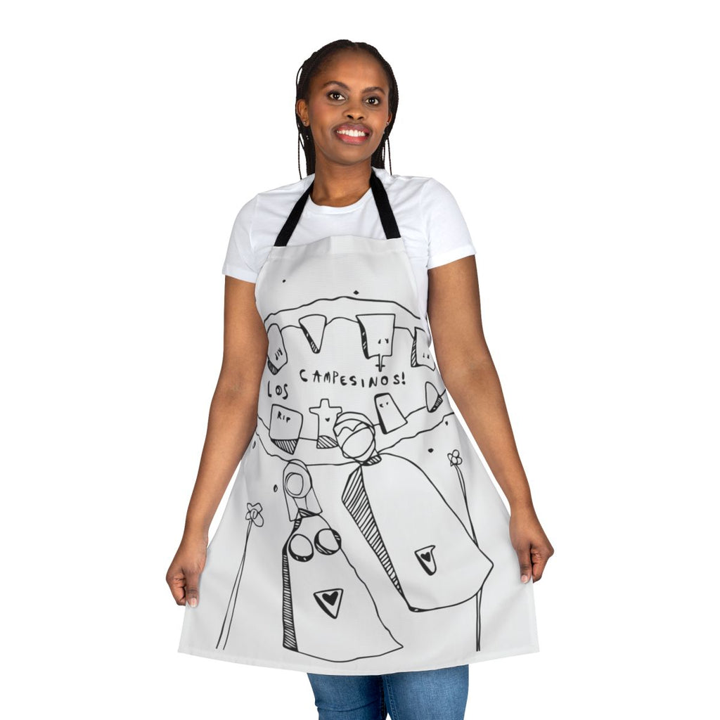 Indie music band Los Campesinos themed apron