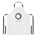 Indie music themed apron featuring The Notwist band logo
