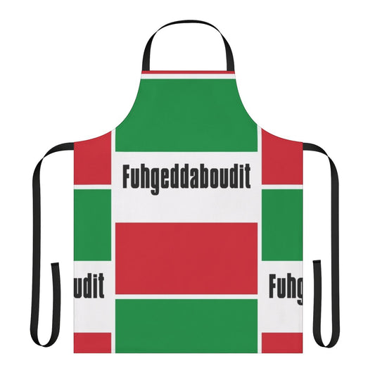 Fuhgeddaboudit - Stylish Italian-Inspired Apron with Mobster and Mafia Inspired Design