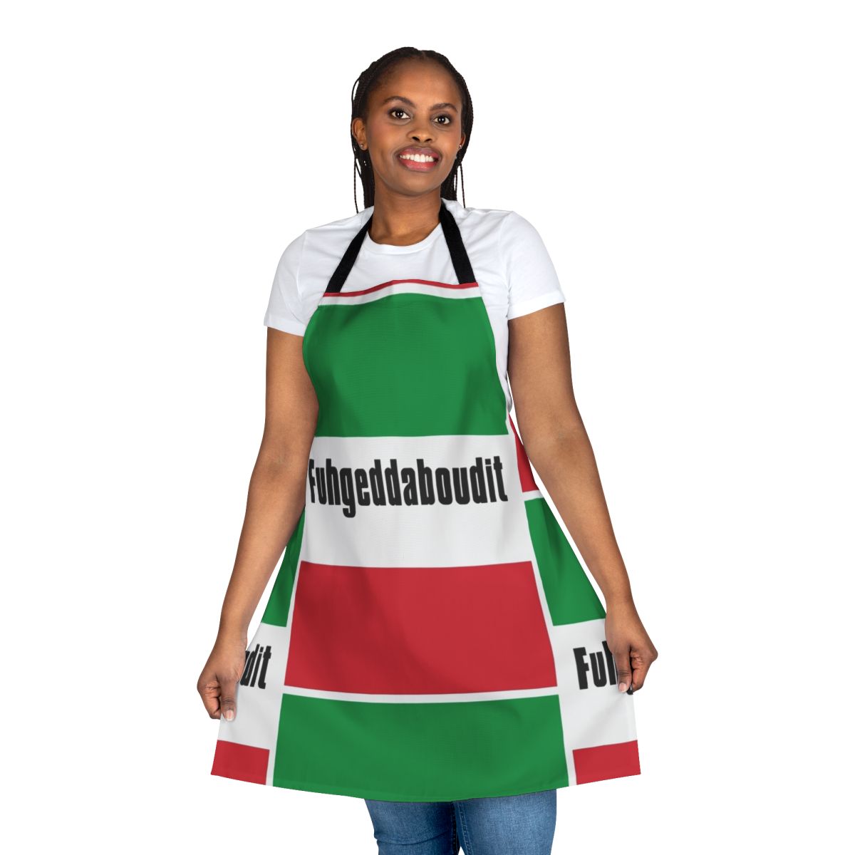 Fuhgeddaboudit - Stylish Italian-Inspired Apron with Mobster and Mafia Inspired Design