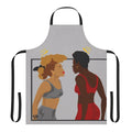 "It's All Good" stylish black apron for the kitchen or home