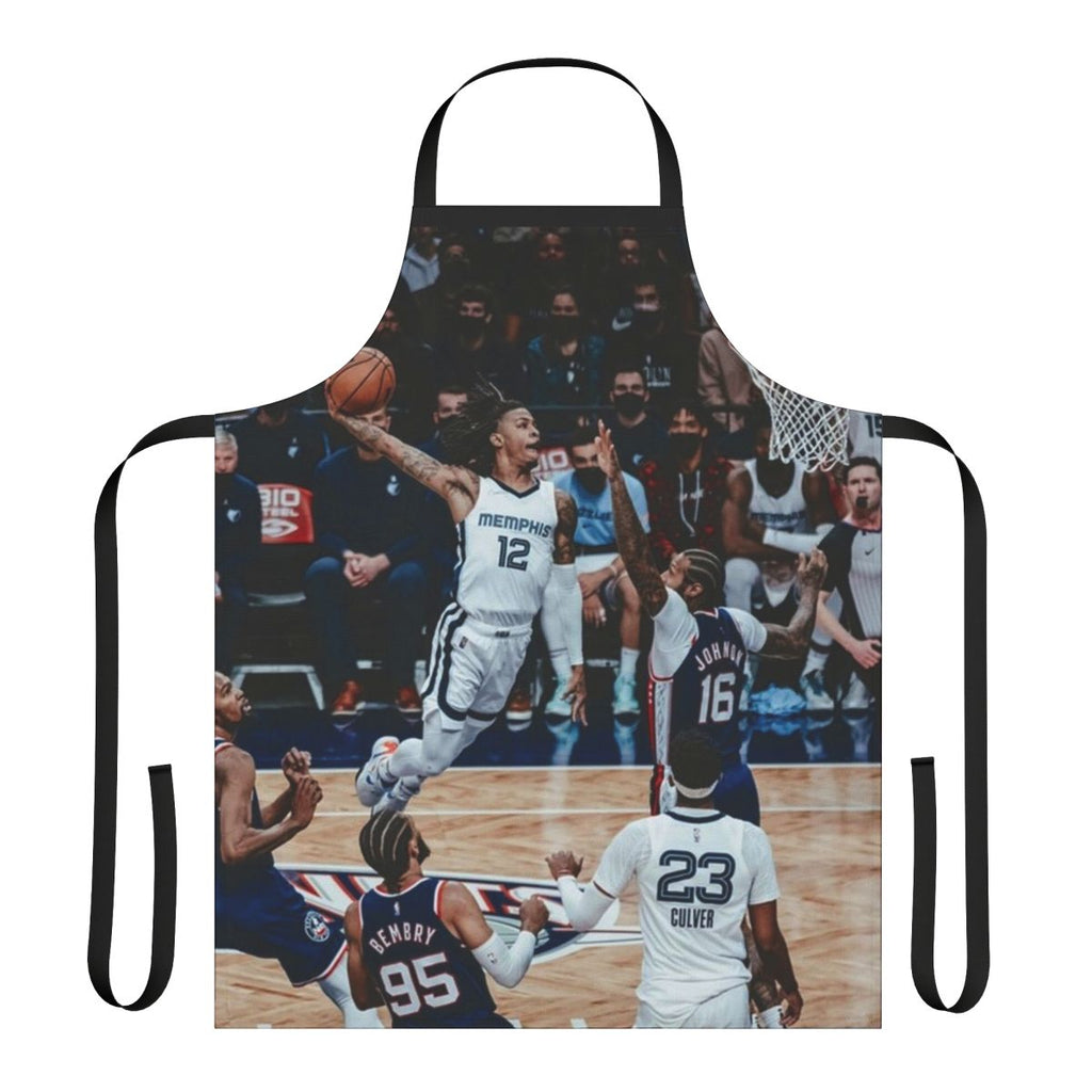 Ja Morant dunk basketball apron with high-quality design