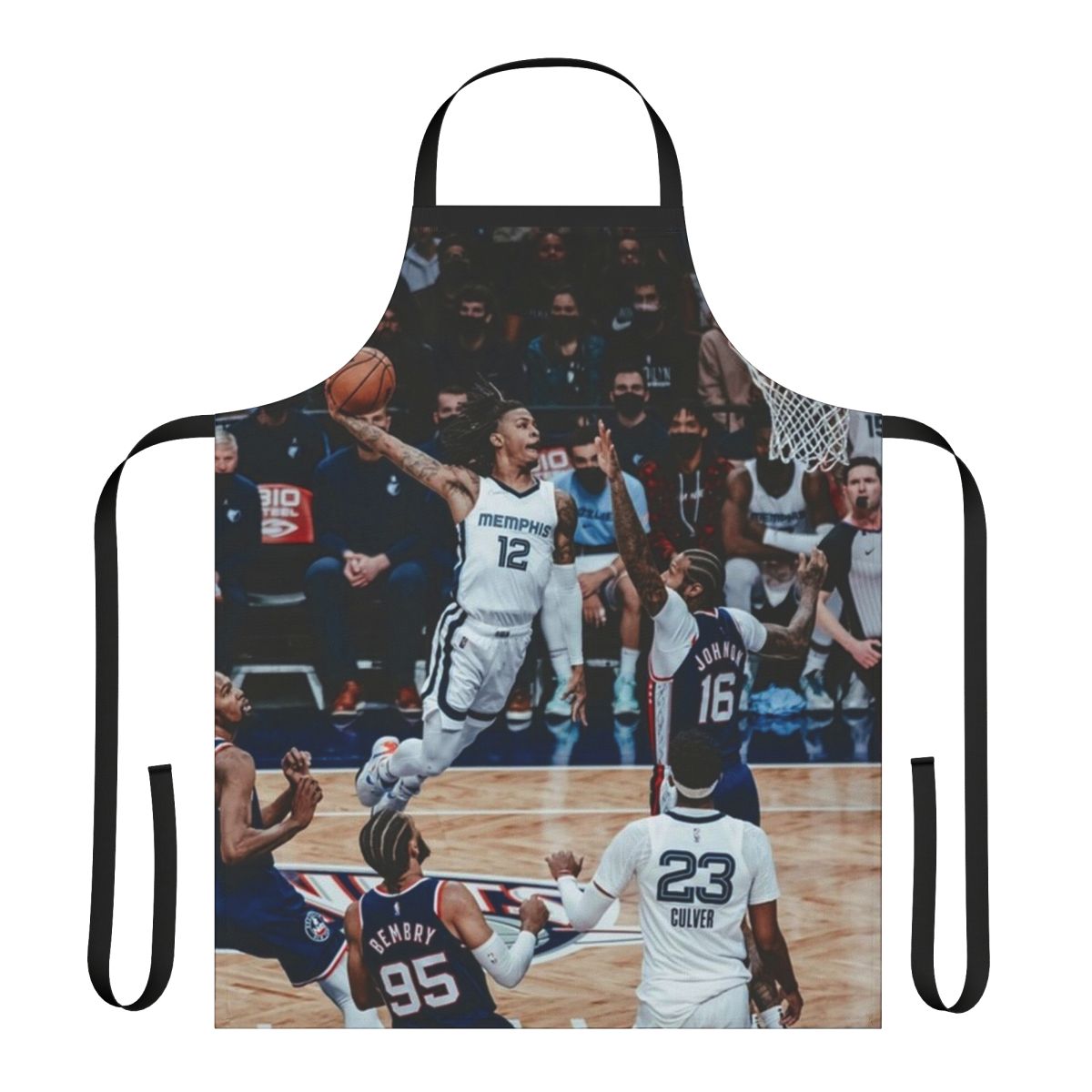 Ja Morant dunk basketball apron with high-quality design