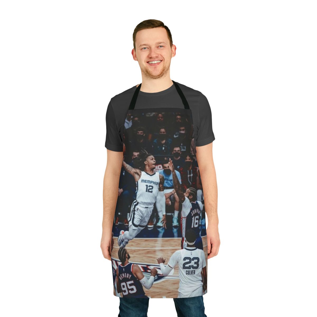 Ja Morant dunk basketball apron with high-quality design
