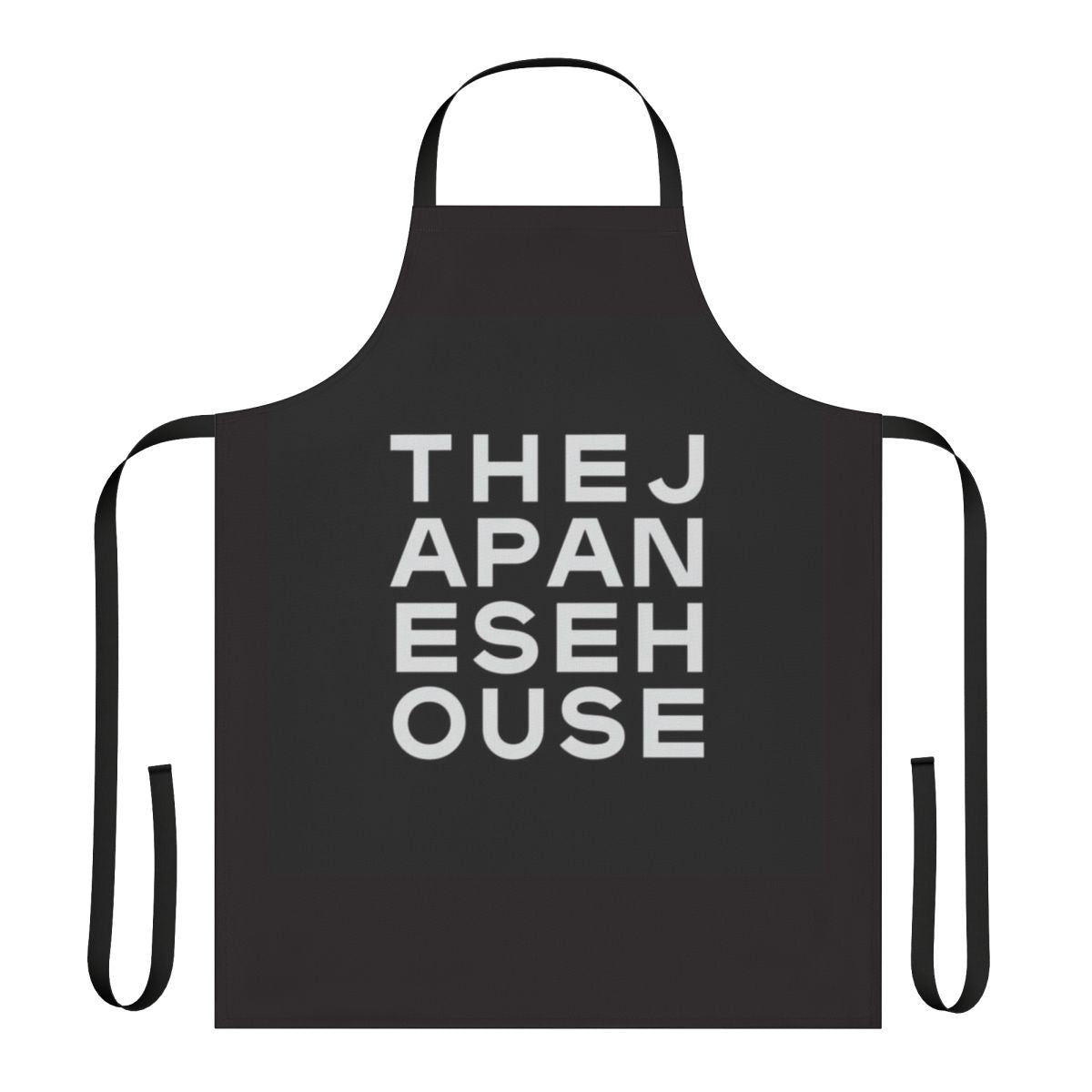 A high-quality apron featuring the logo and name of the indie band The Japanese House