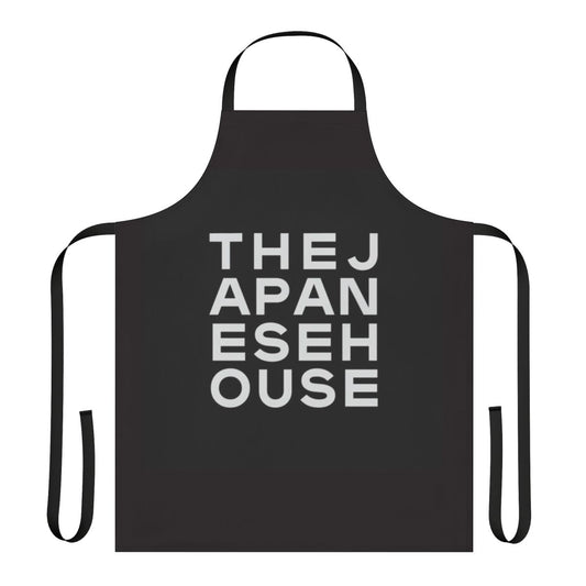 A high-quality apron featuring the logo and name of the indie band The Japanese House