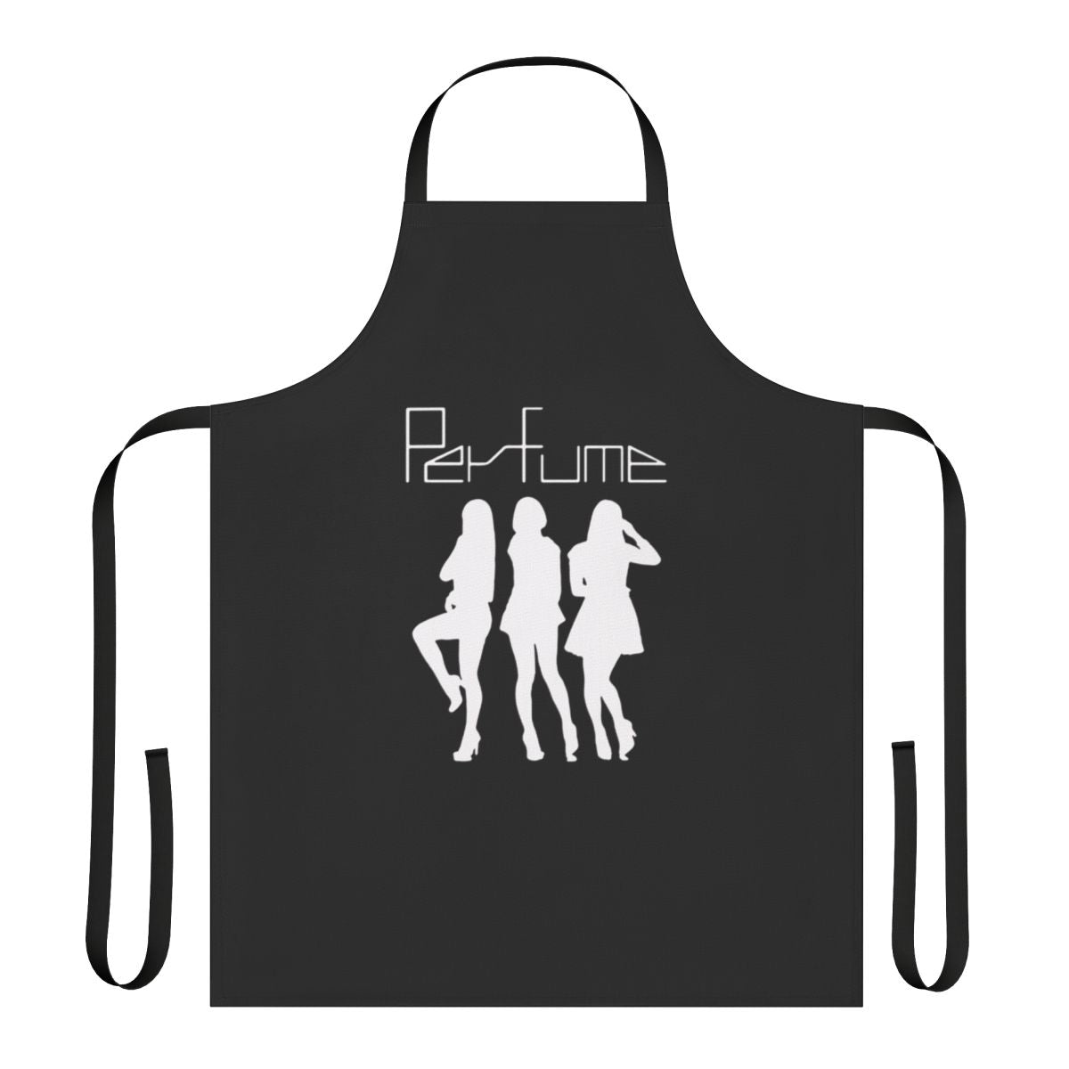 Vibrant japanese music-themed apron with bold patterns and colors