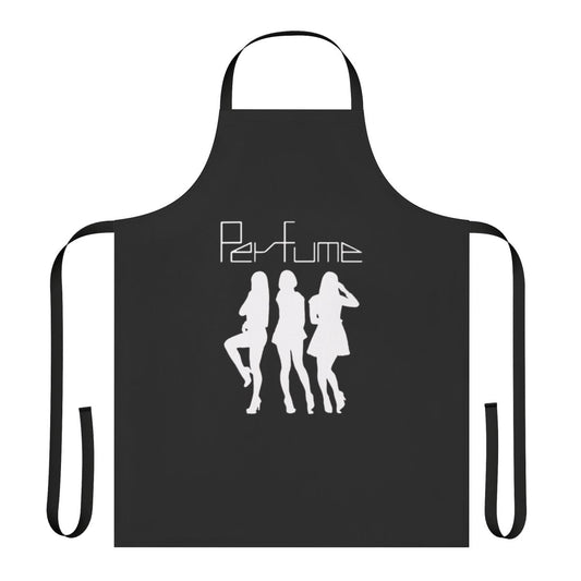 Vibrant japanese music-themed apron with bold patterns and colors
