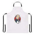 Apron featuring the Jenkins logo, a popular open-source automation server used in software development and deployment