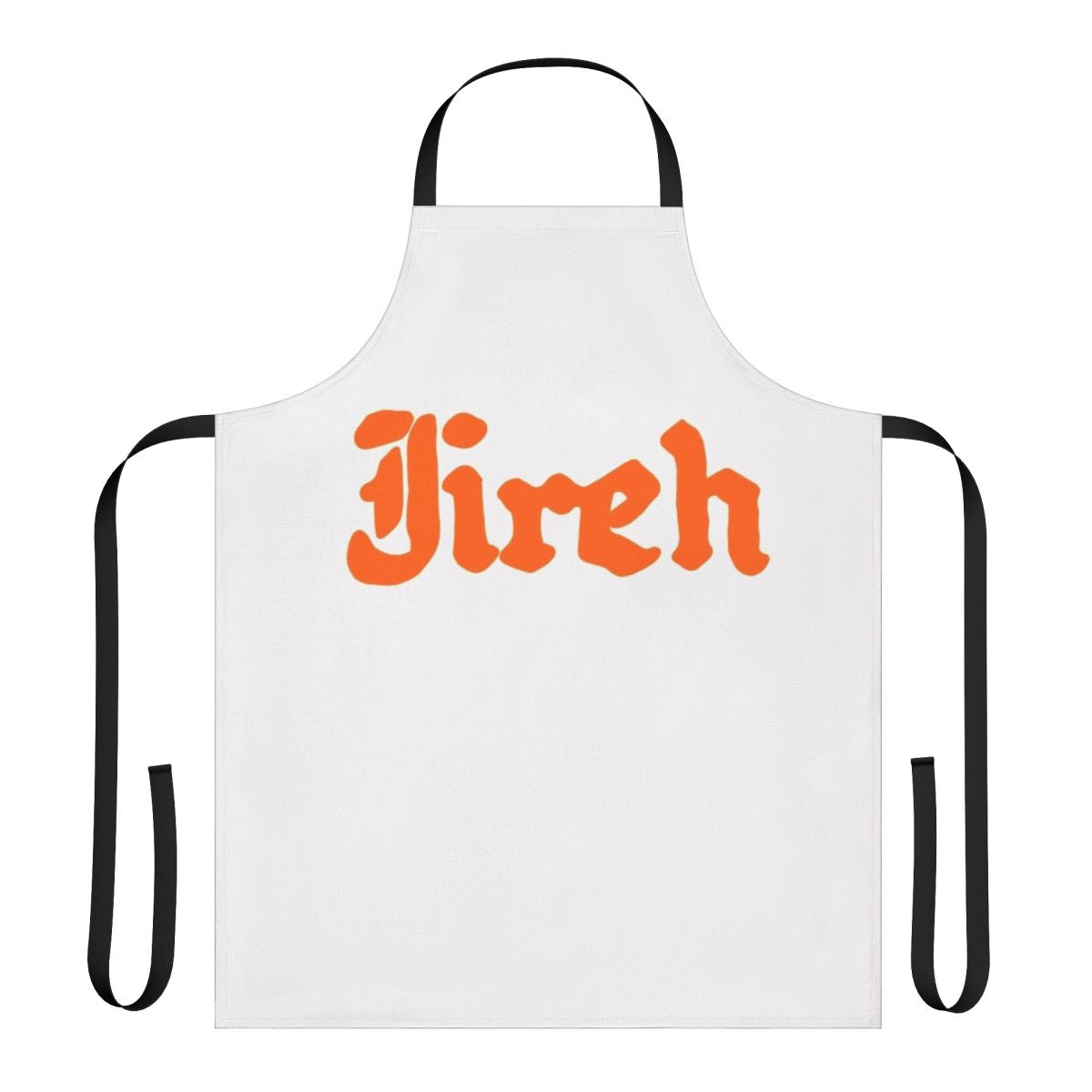 Jireh Apron with Minimalist Christian Graphic