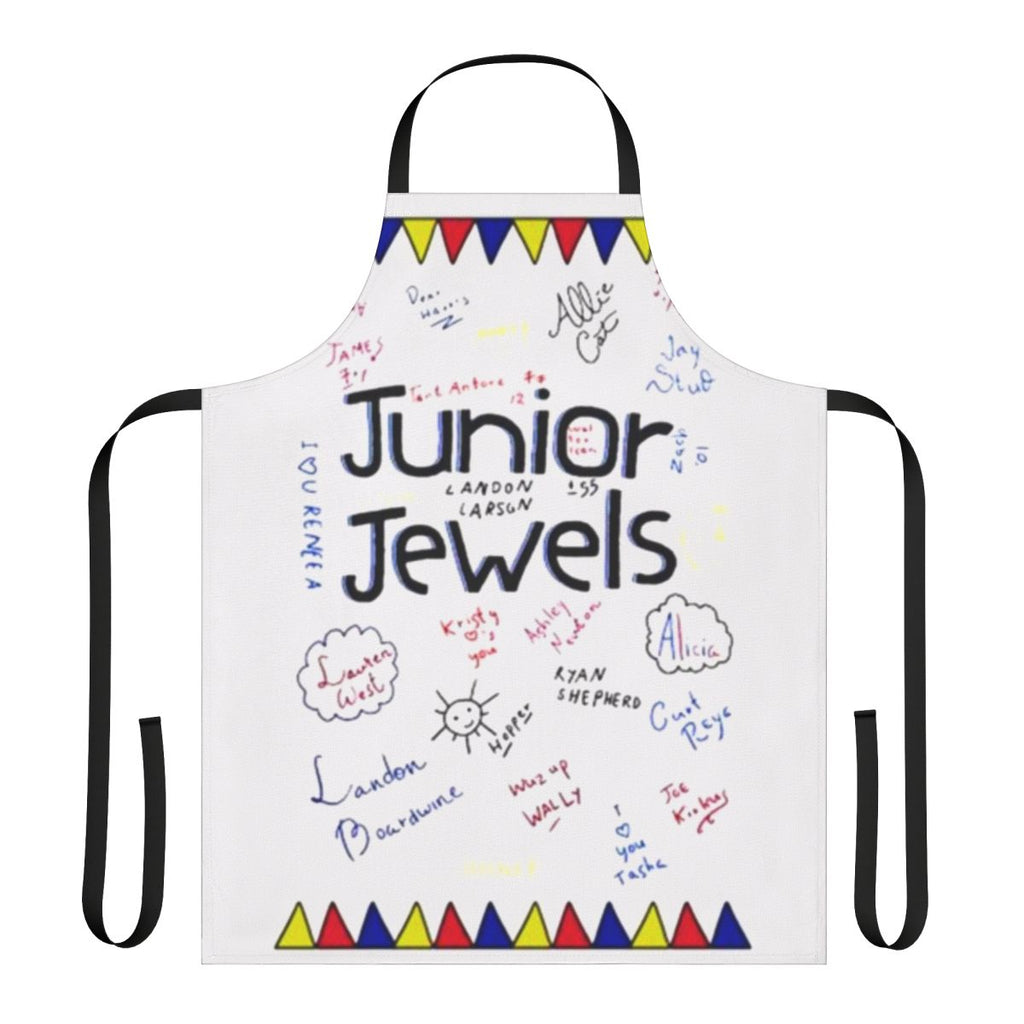 Junior Jewels Shirt Apron with Sparkling Gems