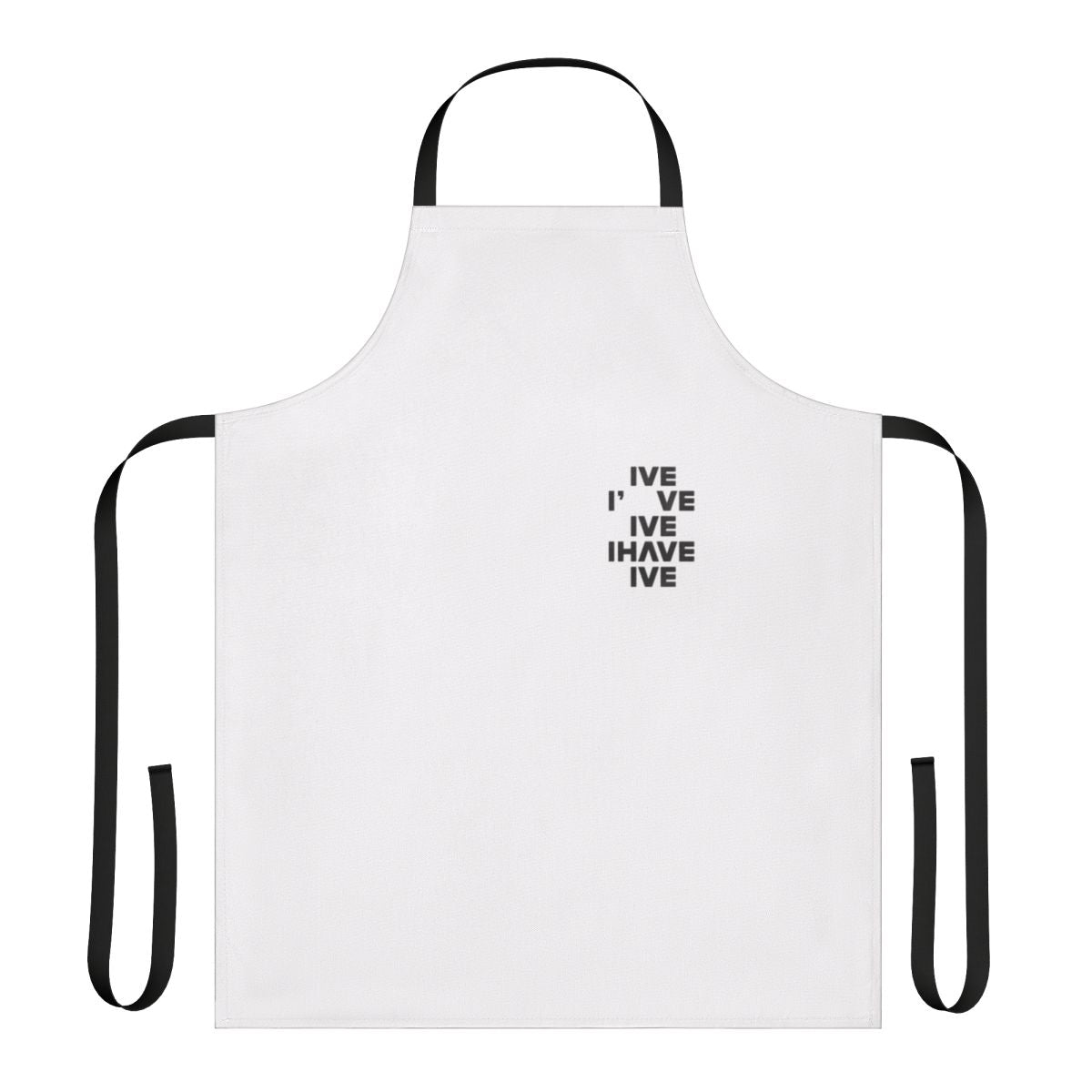 Apron with K-pop girl group design