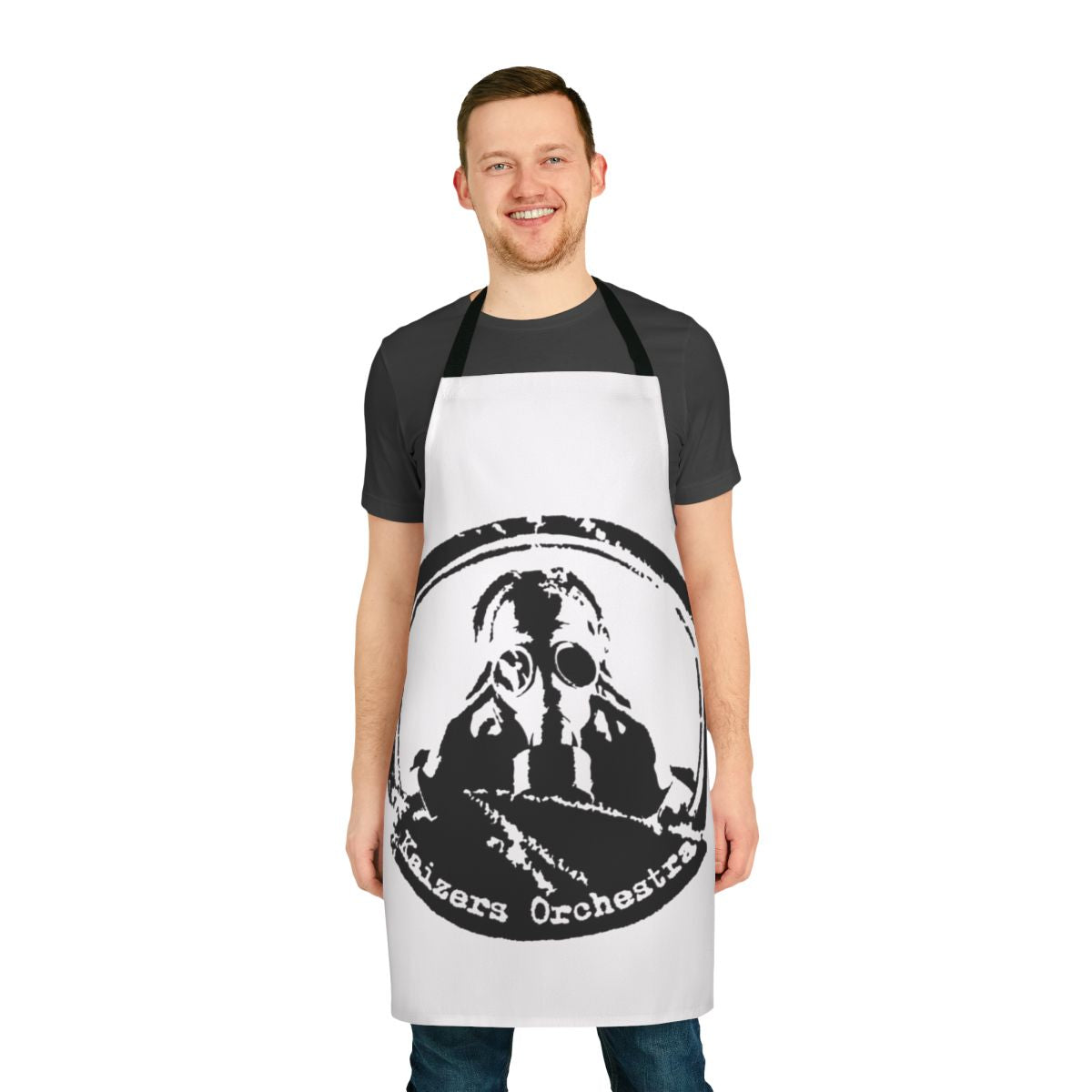 Kaizers Orchestra inspired apron with band logo