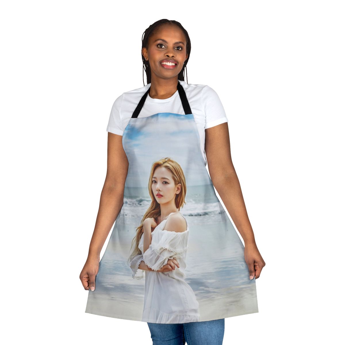 Kard Somin Inspired Apron for K-Pop Enthusiasts