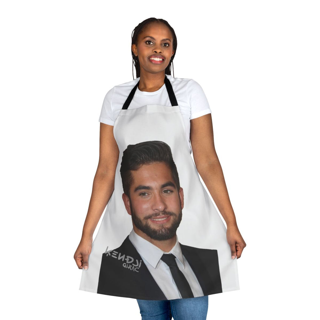 Kendji Girac-inspired apron for cooking and baking enthusiasts