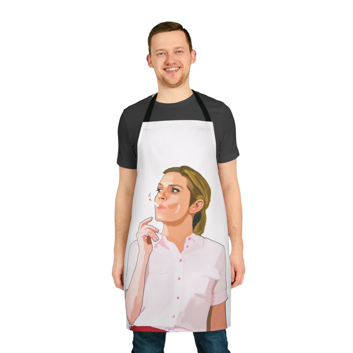 Apron featuring the character Kim Wexler from the popular TV shows Better Call Saul and Breaking Bad