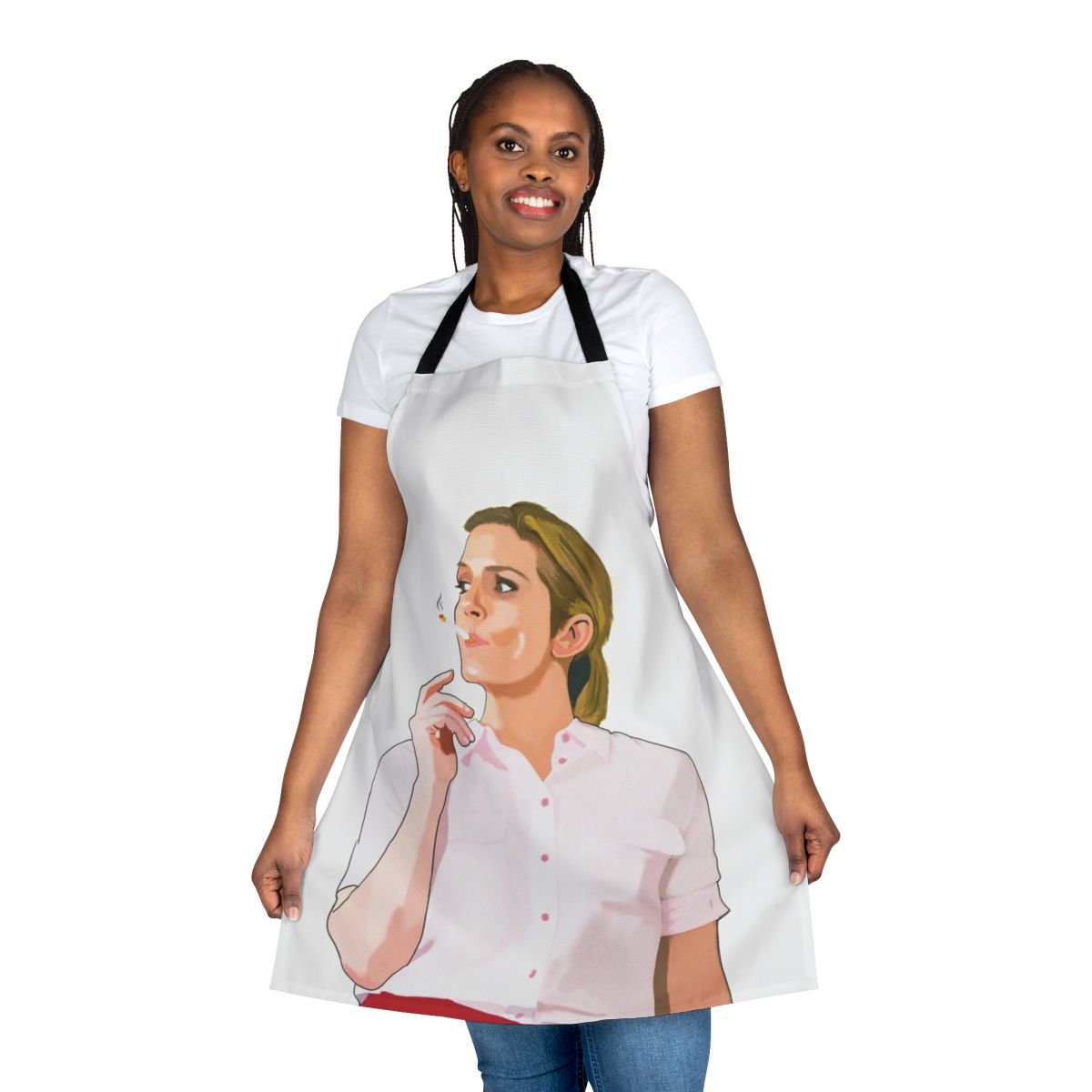 Apron featuring the character Kim Wexler from the popular TV shows Better Call Saul and Breaking Bad