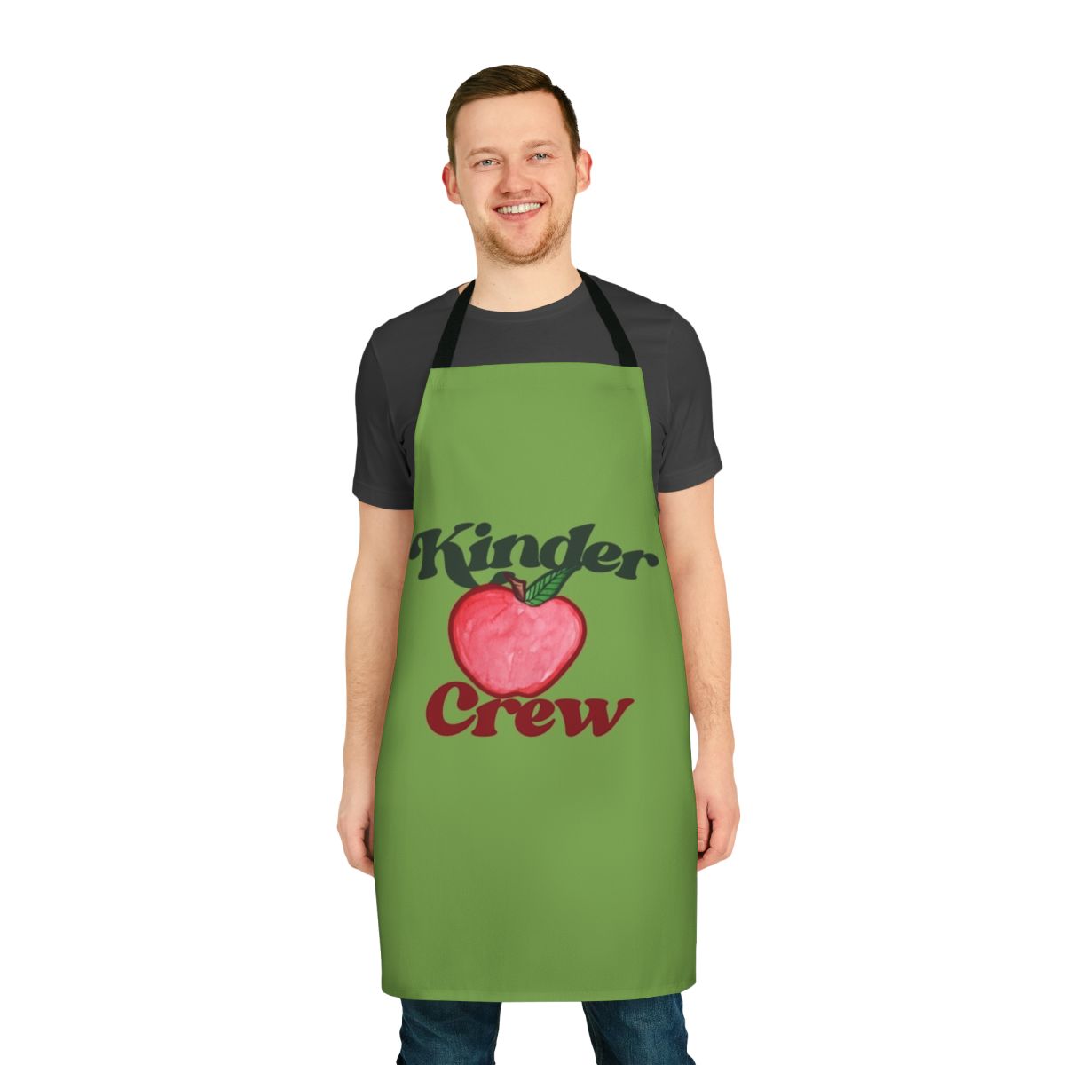 Kinder Crew Apron for Kindergarten Teachers