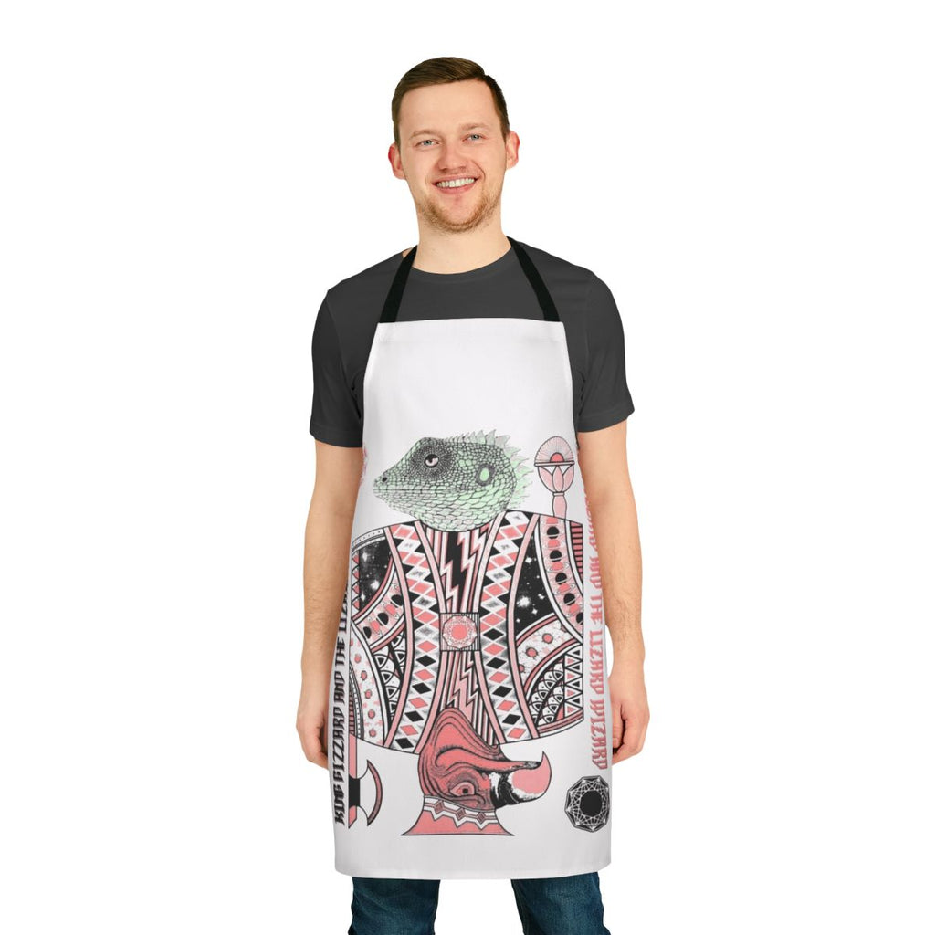 King Gizzard and the Lizard Wizard inspired apron for music fans