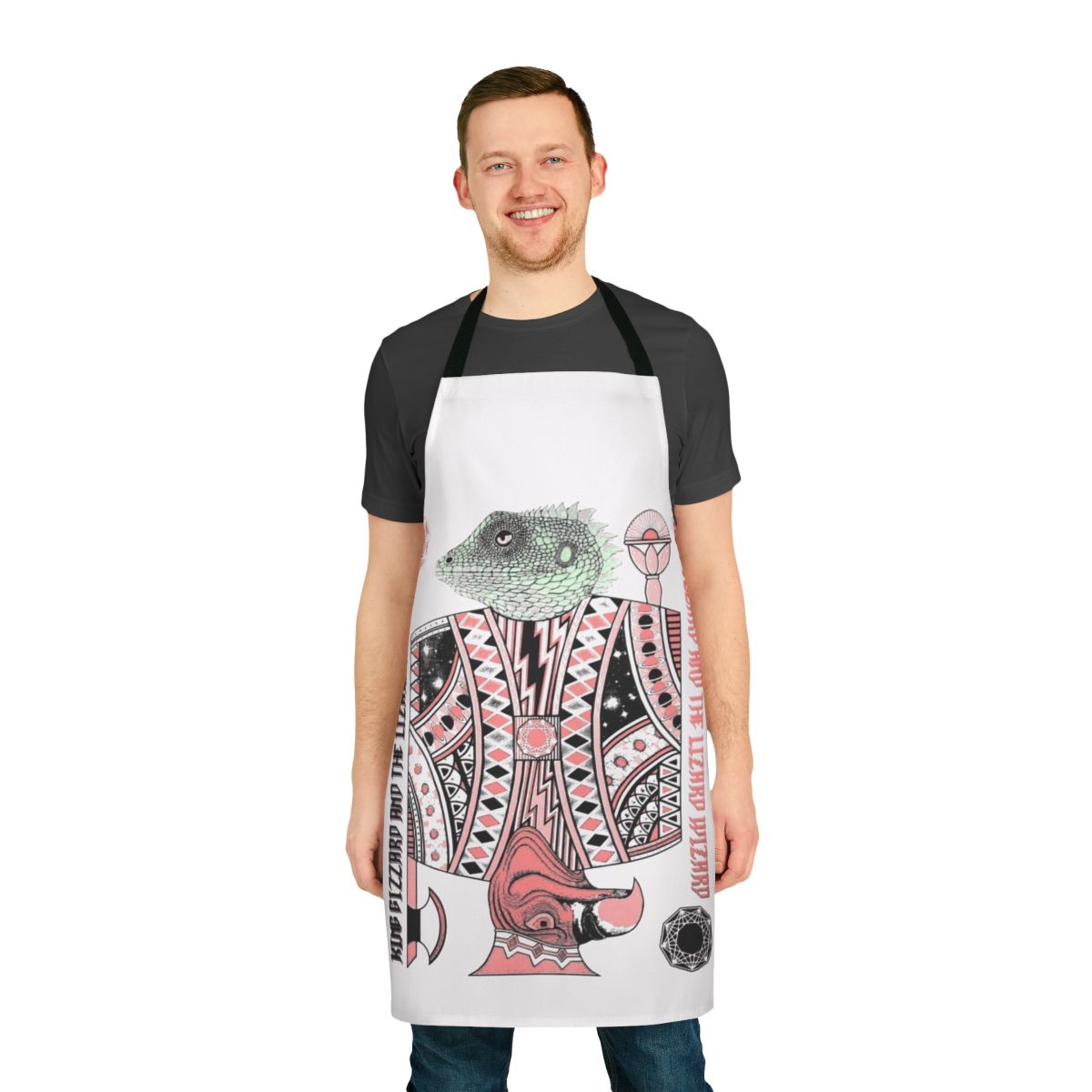 King Gizzard and the Lizard Wizard inspired apron for music fans
