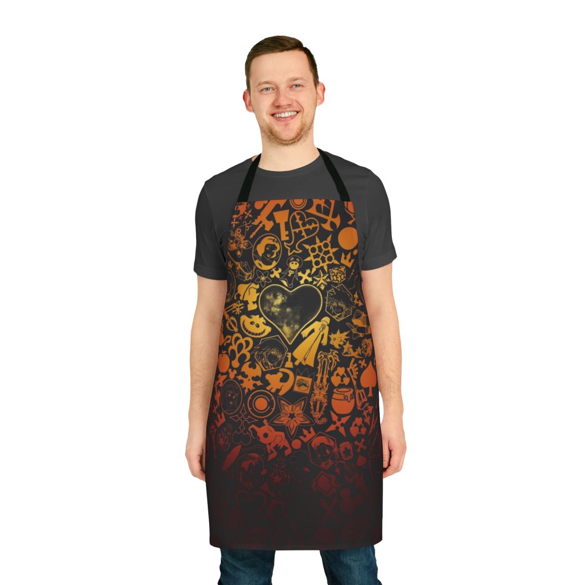 Kingdom Hearts Keyhole Design Apron