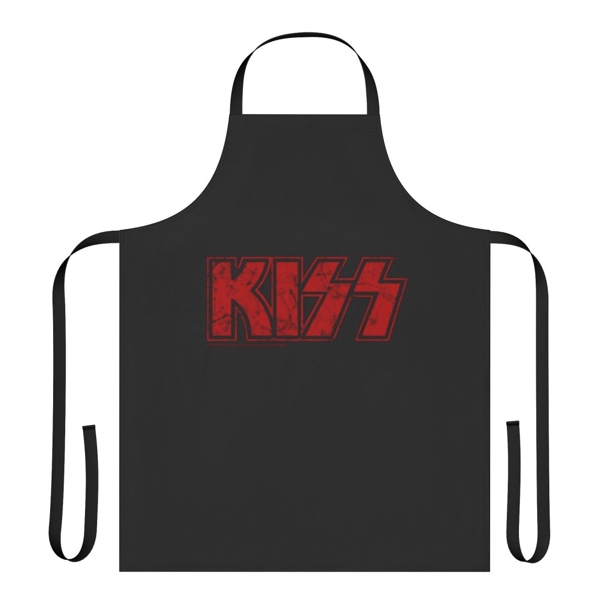 Kiss band logo inspired apron for KISS music fans