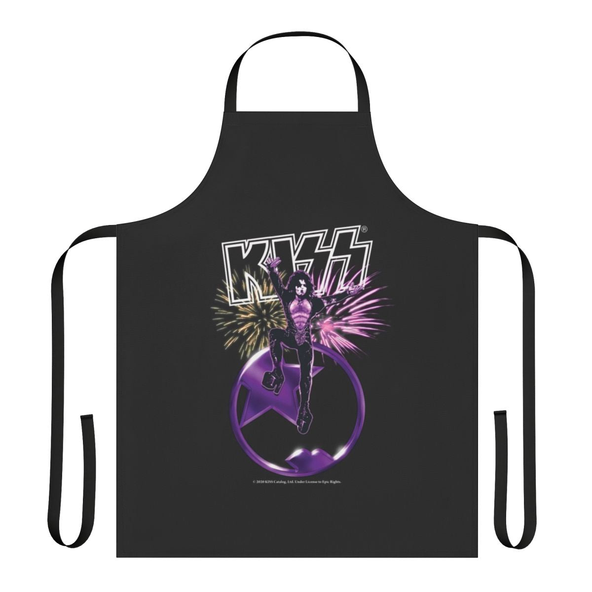 Kiss band inspired Starchild design apron