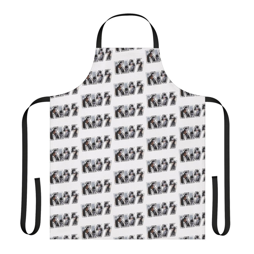 Apron featuring the iconic Kiss the Band logo design