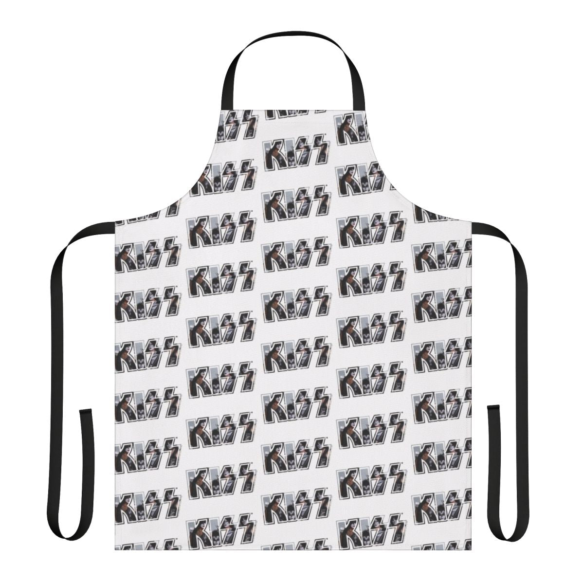 Apron featuring the iconic Kiss the Band logo design