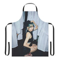Apron featuring the logo and members of the K-pop group Le Sserafim