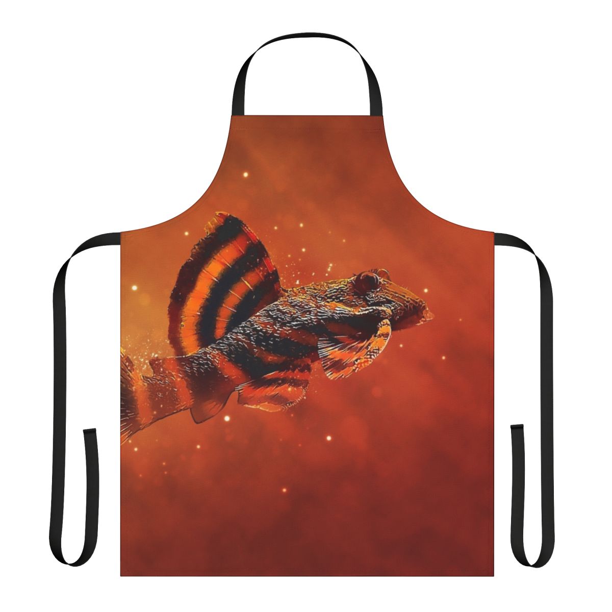 L397 Tiger Pleco printed on a high-quality apron for aquarium hobbyists