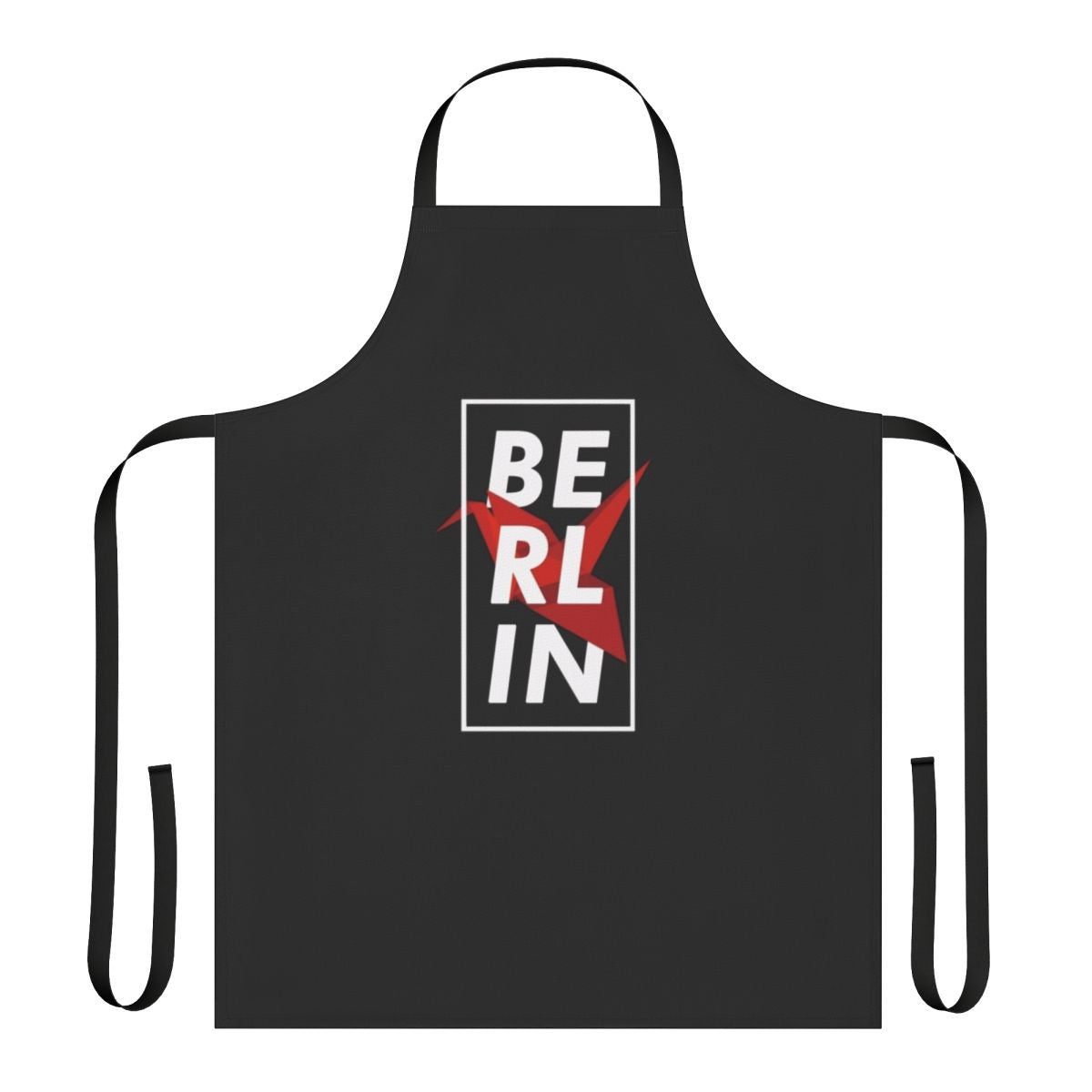 La Casa de Papel Berlin-inspired apron with a bold, eye-catching design