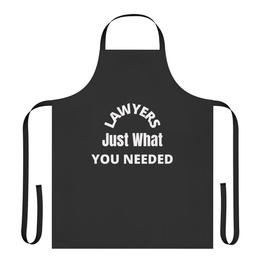 A stylish apron featuring a "Lawyers" design, perfect for legal professionals in the kitchen or office.