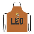 Whimsical apron featuring a lion-mermaid design, perfect for the animal lover in your life.