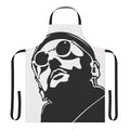 Leon the Professional movie-themed kitchen apron with Jean Reno character design