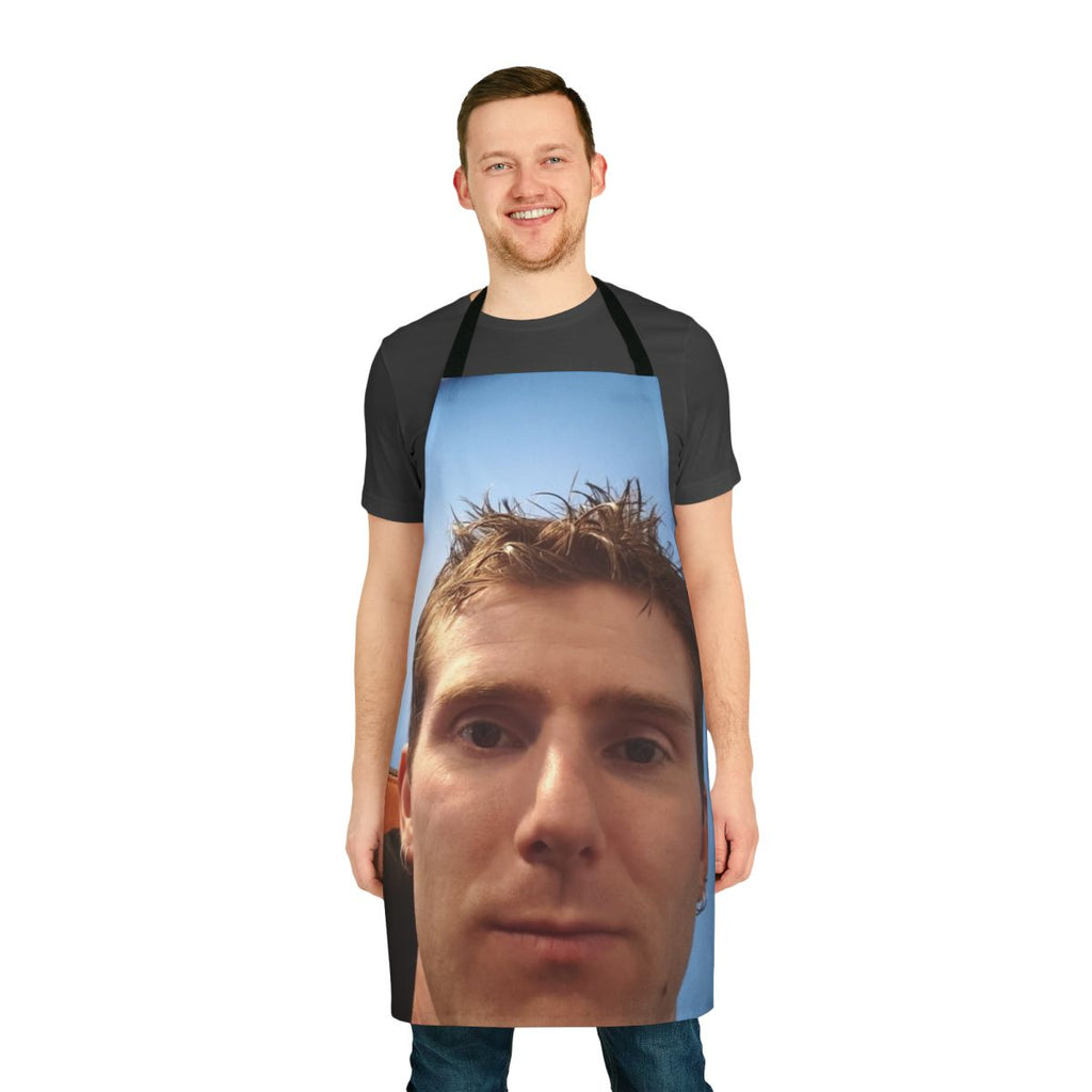 Linus Tech Tips-inspired apron with etch design