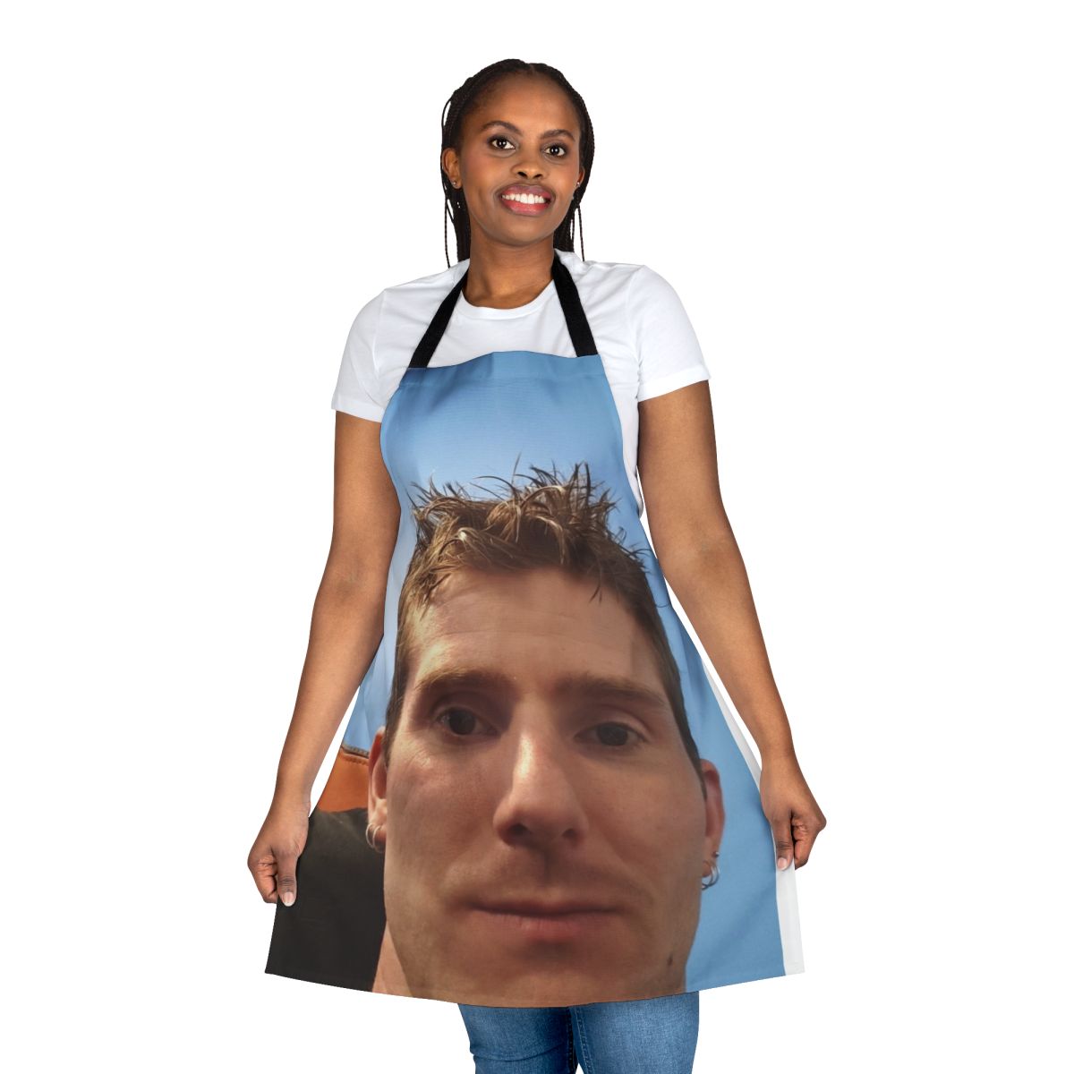 Linus Tech Tips-inspired apron with etch design