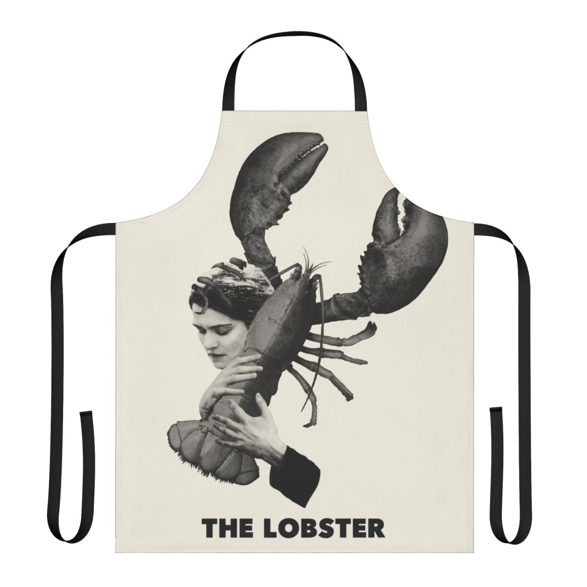 Stylish lobster-themed apron, featuring a unique movie-inspired design