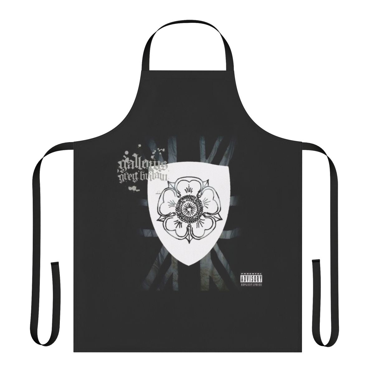 London Punk-Inspired Apron for Music Enthusiasts