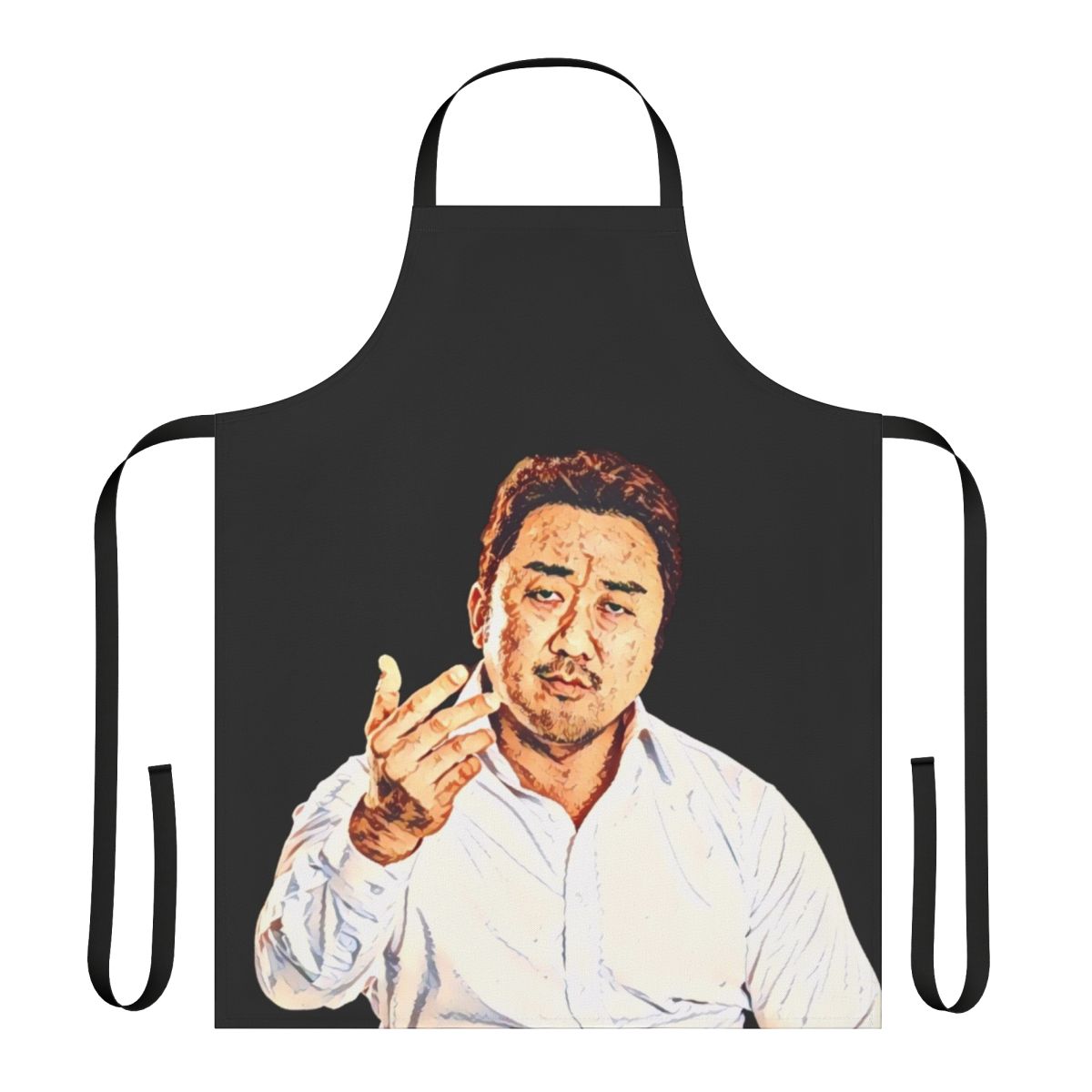 Ma Dong Seok inspired cooking apron with high-quality design and materials