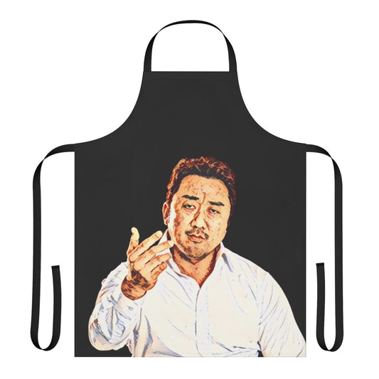 Ma Dong Seok inspired cooking apron with high-quality design and materials