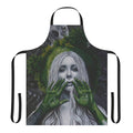 Stylish Maria Brink Inspired Apron with Metal and Alternative Music Themes