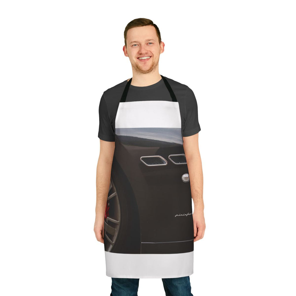 Maserati Granturismo-inspired apron for automotive enthusiasts