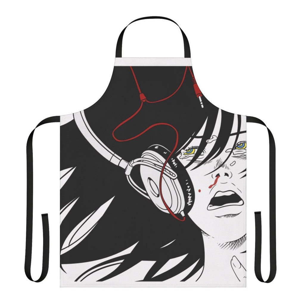 Apron with Mass of Fermenting Dregs inspired design
