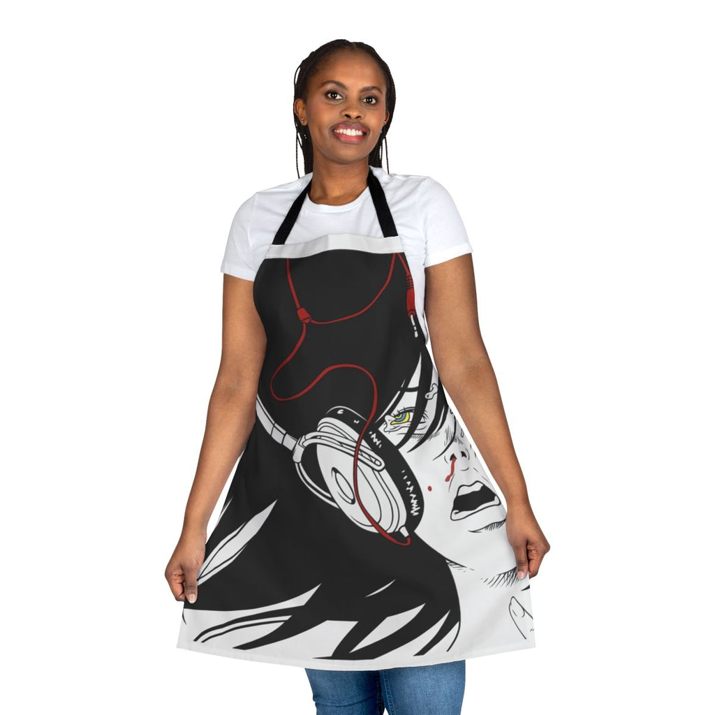 Apron with Mass of Fermenting Dregs inspired design