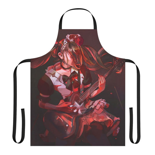Bandmaid-inspired guitarist apron for music fans and metal enthusiasts