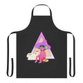 Midnight Gospel-inspired apron featuring Clancy the character