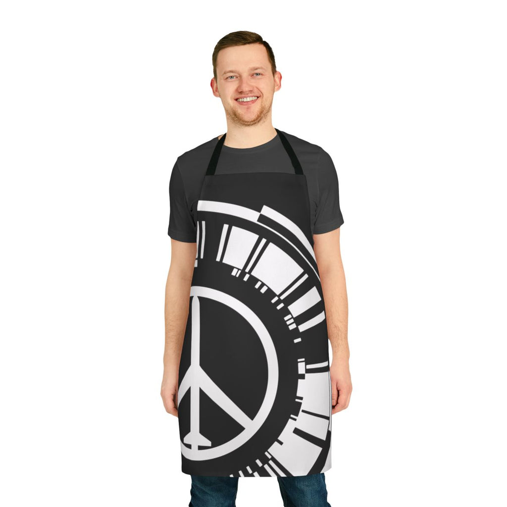 Sleek and durable military-style apron with Metal Gear Solid graphics