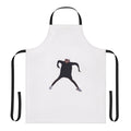 Stylish apron featuring a design inspired by Min Yoongi, the member of the popular K-pop group BTS.