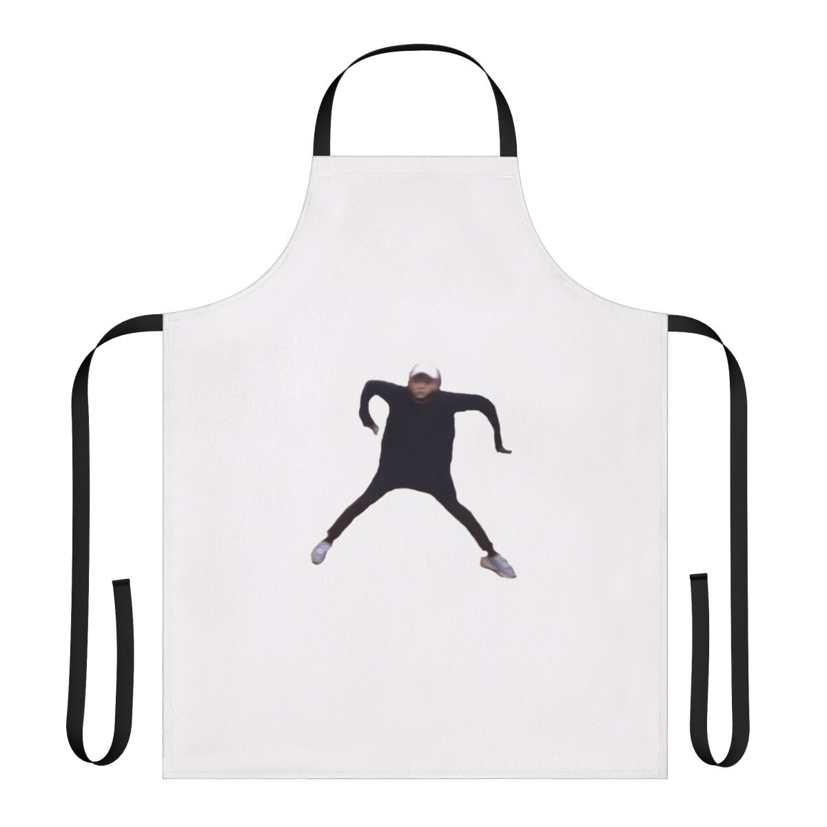 Stylish apron featuring a design inspired by Min Yoongi, the member of the popular K-pop group BTS.